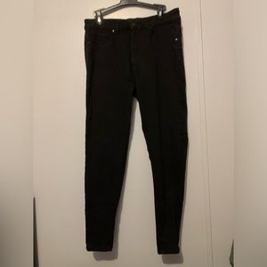 Blue Savvy Black Skinny Jeans